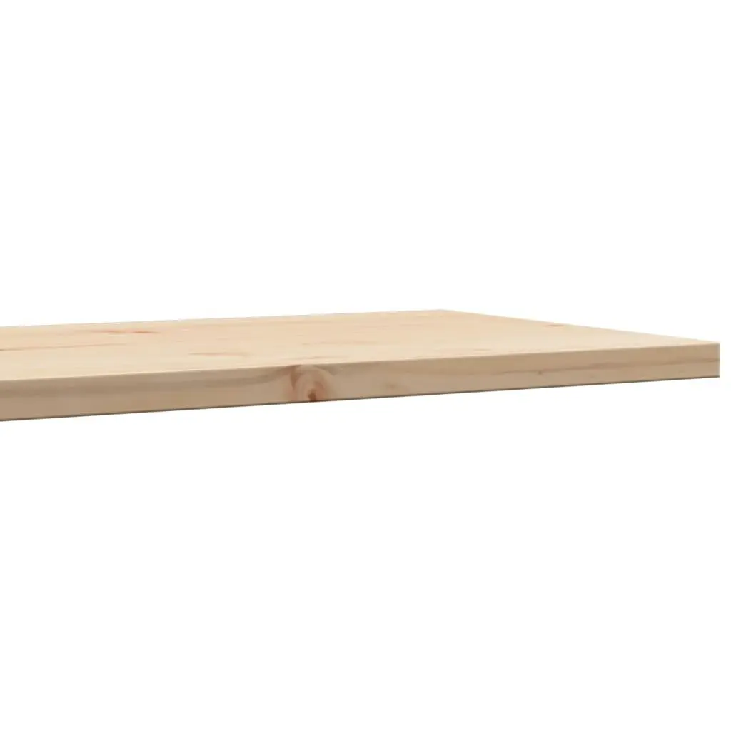 Table Top 110x40x2.5 cm Rectangular Solid Wood Pine 847432