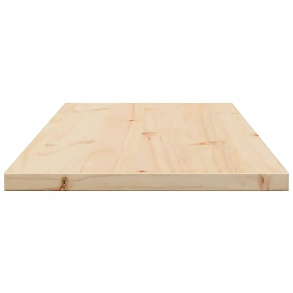 Table Top 110x40x2.5 cm Rectangular Solid Wood Pine 847432