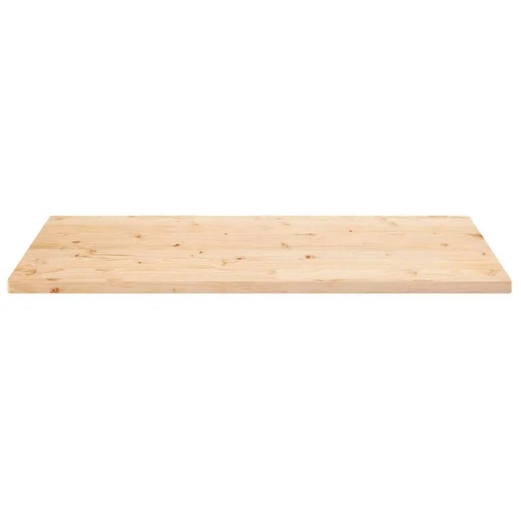 Table Top 110x55x2.5 cm Solid Wood Pine Rectangular 824410