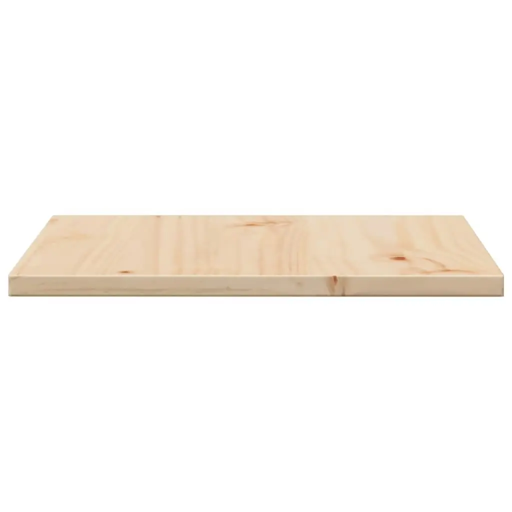 Table Top 40x40x1.7 cm Square Solid Wood Pine 847409