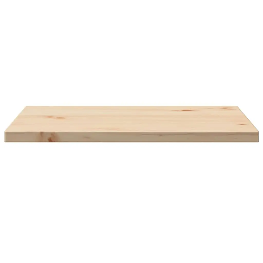 Table Top 40x40x1.7 cm Square Solid Wood Pine 847409