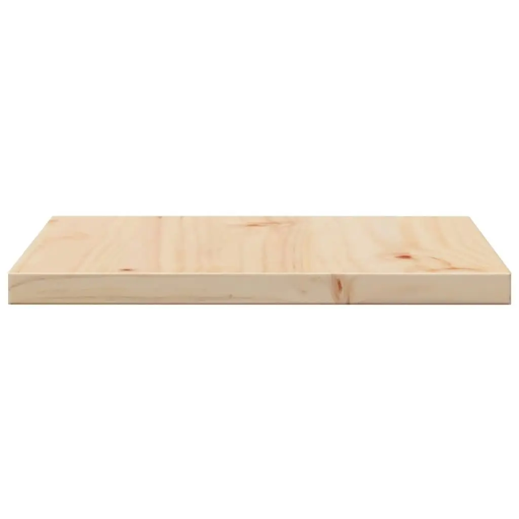 Table Top 40x40x2.5 cm Square Solid Wood Pine 847423