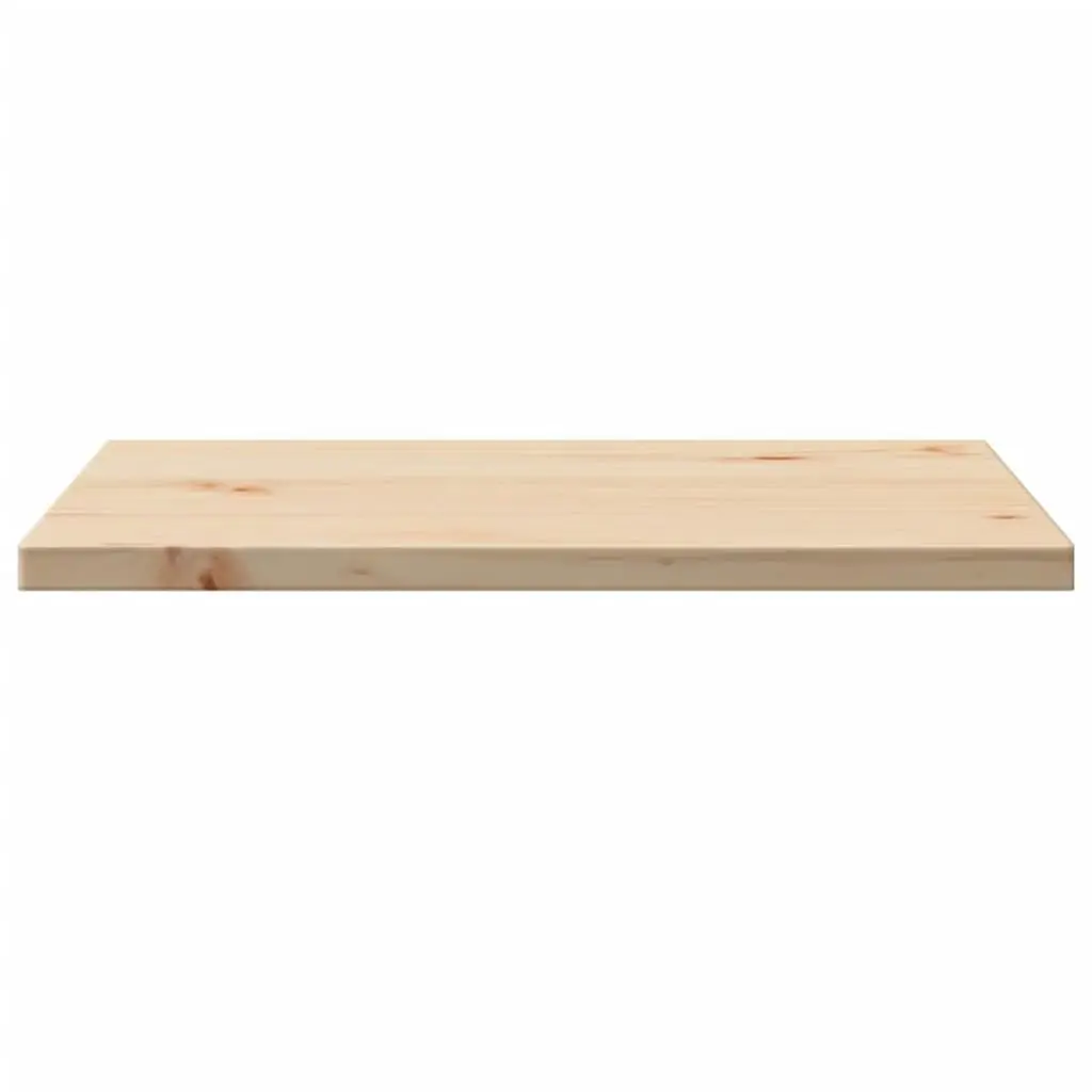 Table Top 50x50x1.7 cm Square Solid Wood Pine 847410