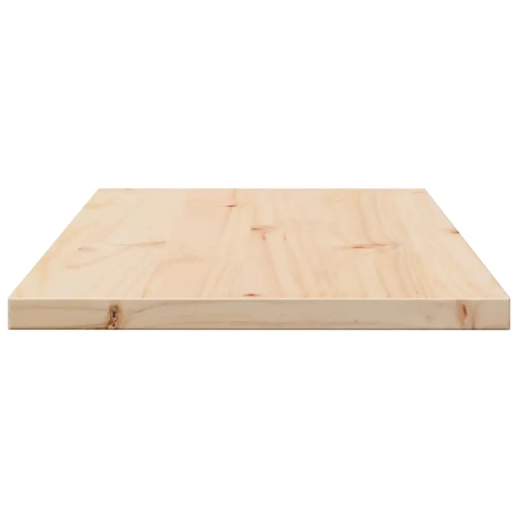 Table Top 90x40x2.5 cm Rectangular Solid Wood Pine 847429