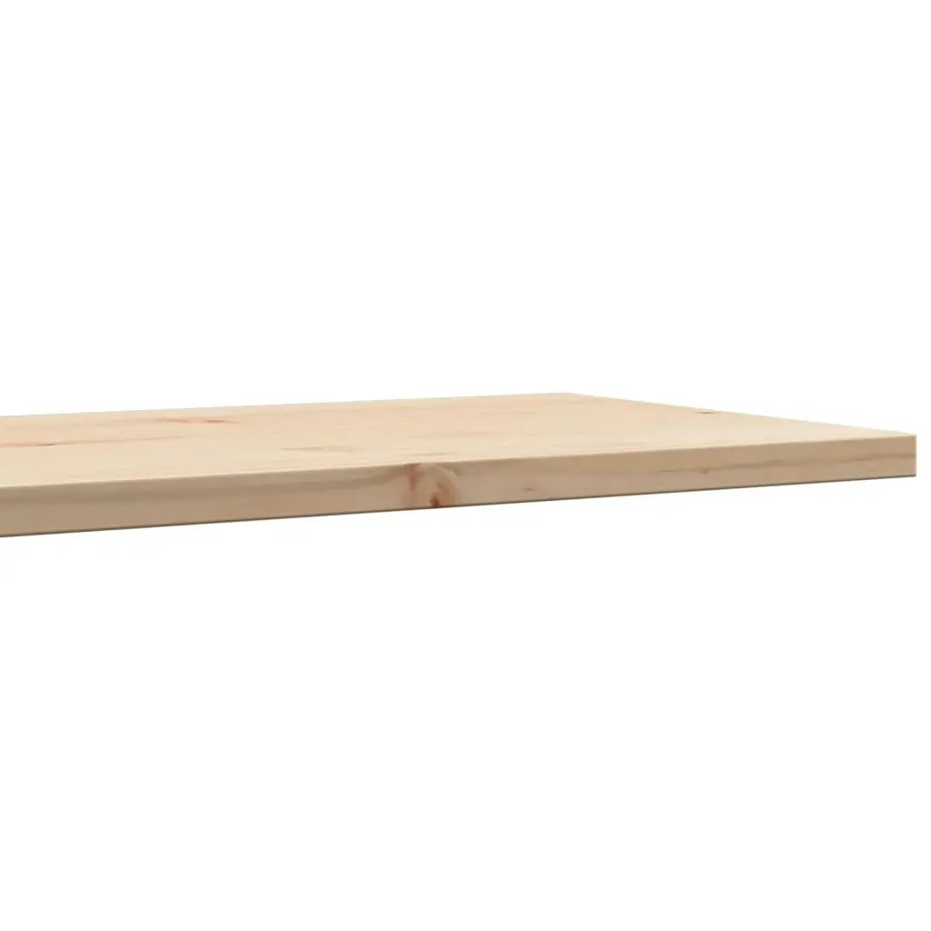 Table Top 90x40x2.5 cm Rectangular Solid Wood Pine 847429