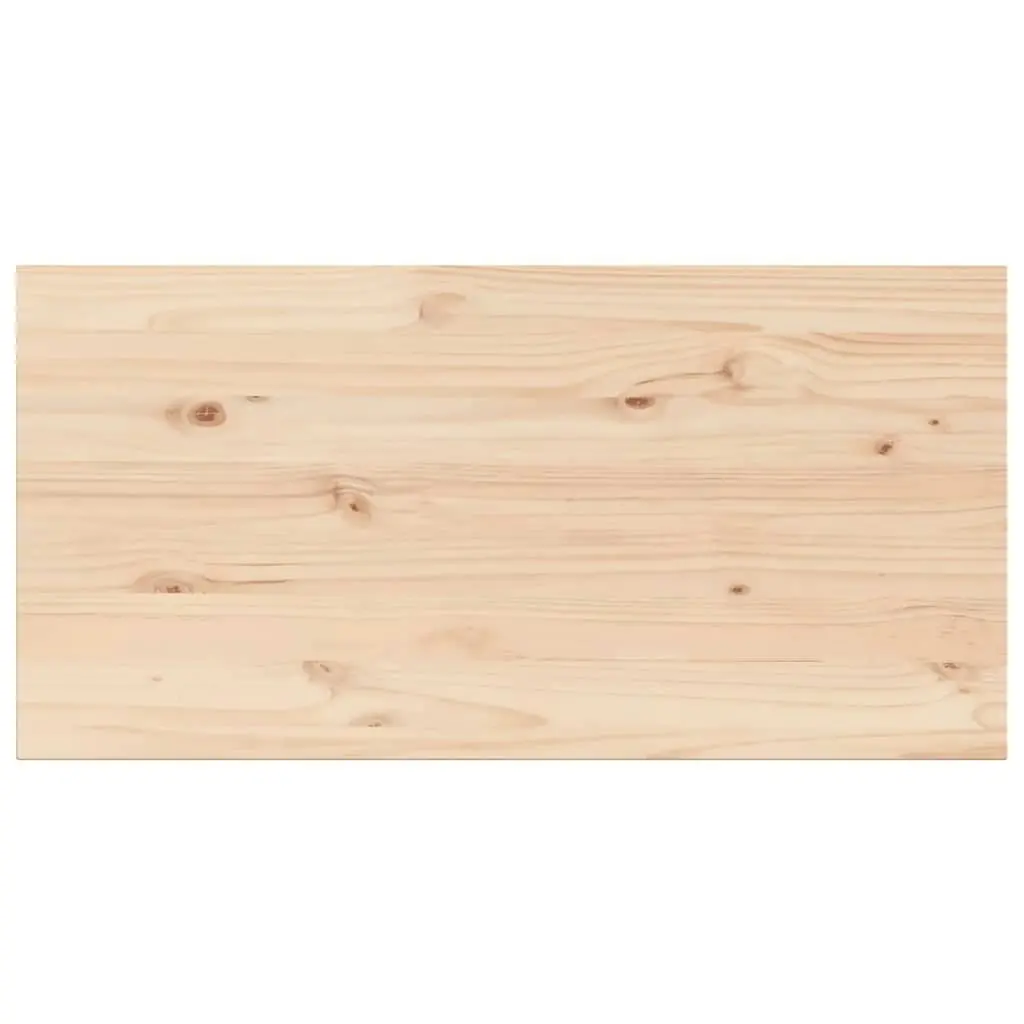 Table Tops 4 pcs 100x50x1.7 cm Rectangular Solid Wood Pine 847422