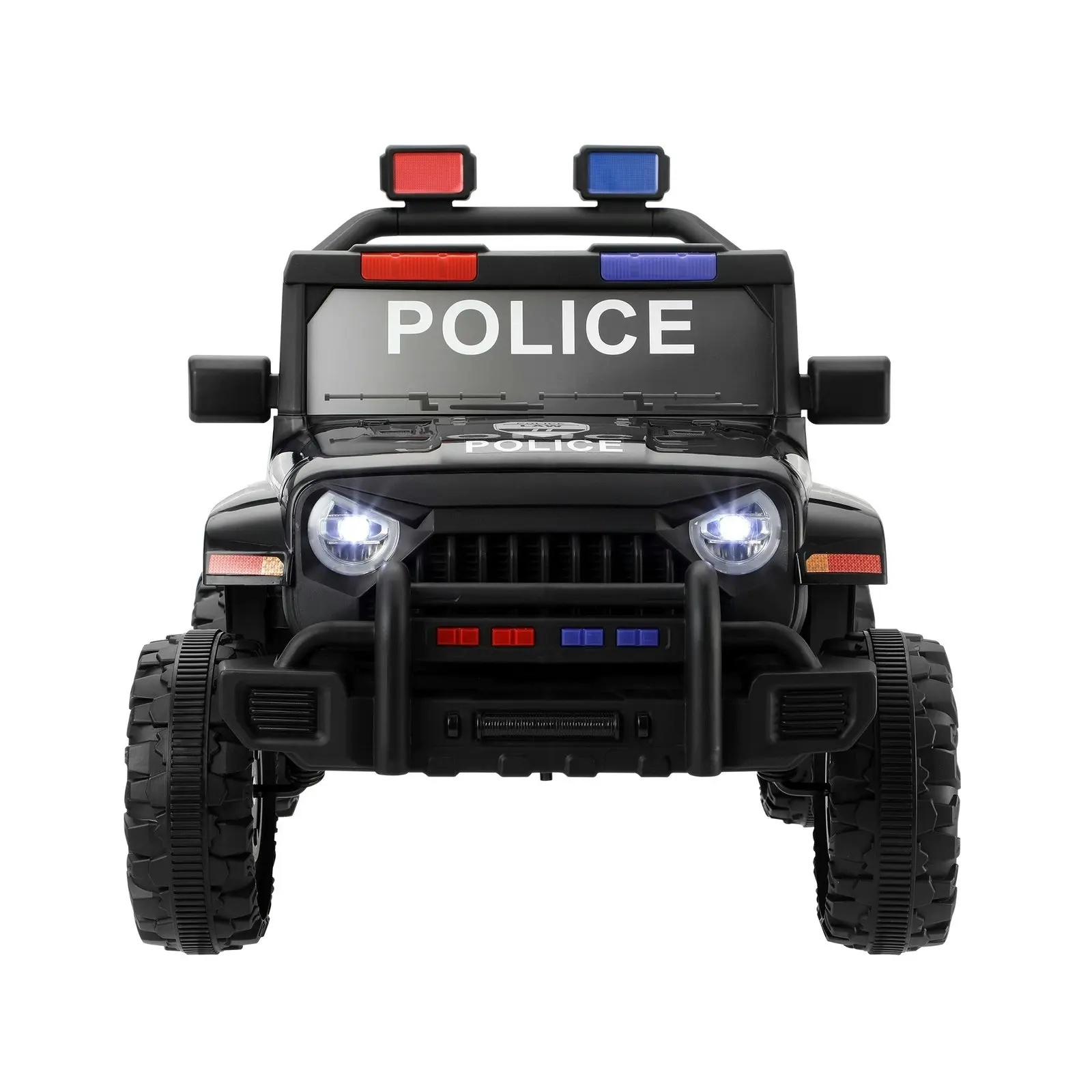 Mazam Kids Ride On Car Police 12V Electric Toy Remote Control