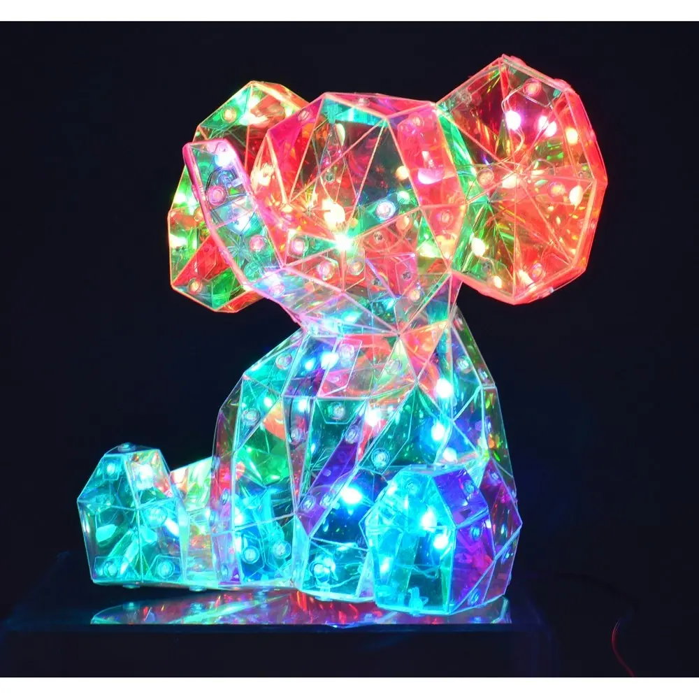 Starlightz Elephant LED Lamp Home Decor Room Tabletop Night Light 33cm SML