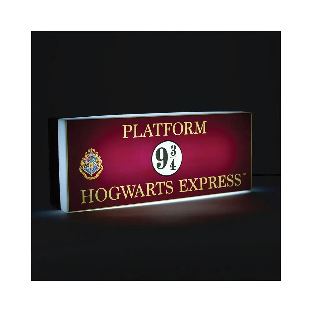 Harry Potter Hogwarts Express Logo Night Light Wall Mount/Freestanding Lamp 12+