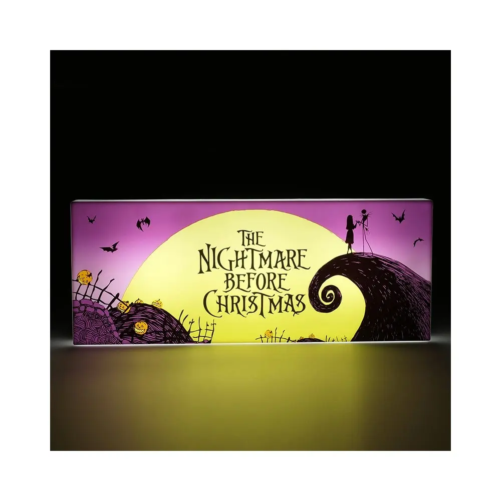 The Nightmare Before Christmas Logo Night Light Wall Mount/Freestanding Lamp