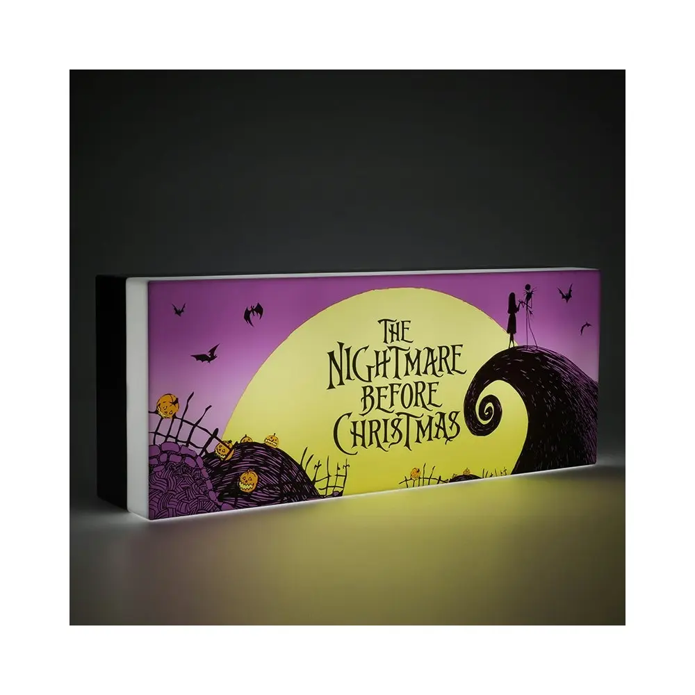 The Nightmare Before Christmas Logo Night Light Wall Mount/Freestanding Lamp