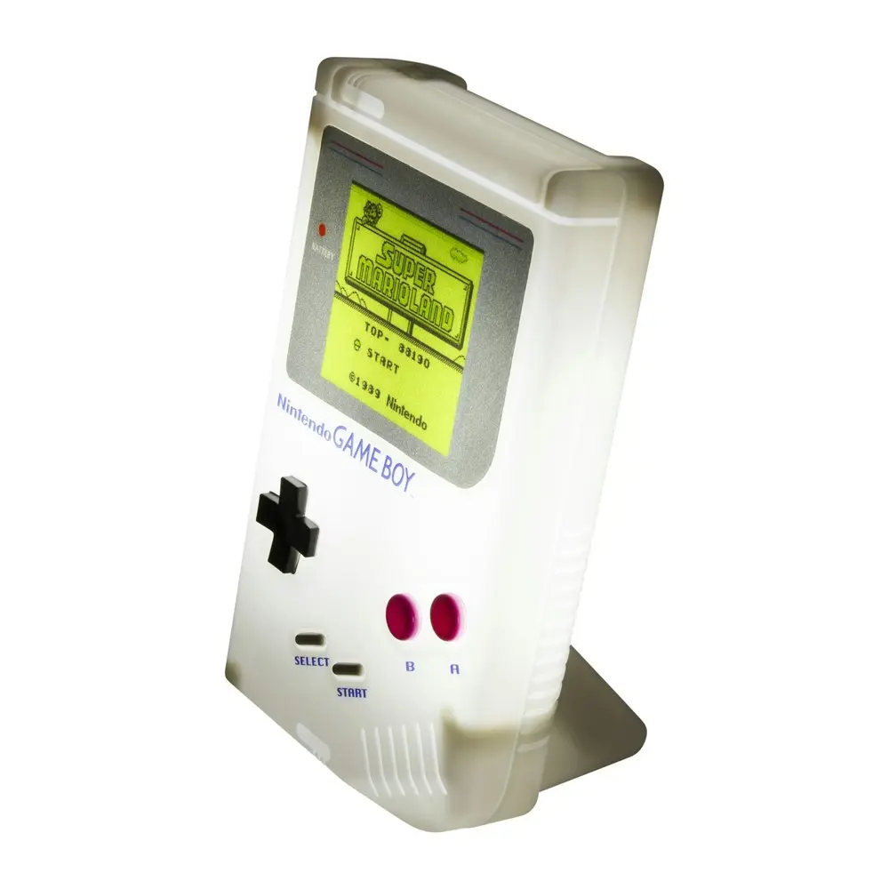 Nintendo Gameboy Replica Night Light Home/Bedroom Decorative Lamp Plastic White