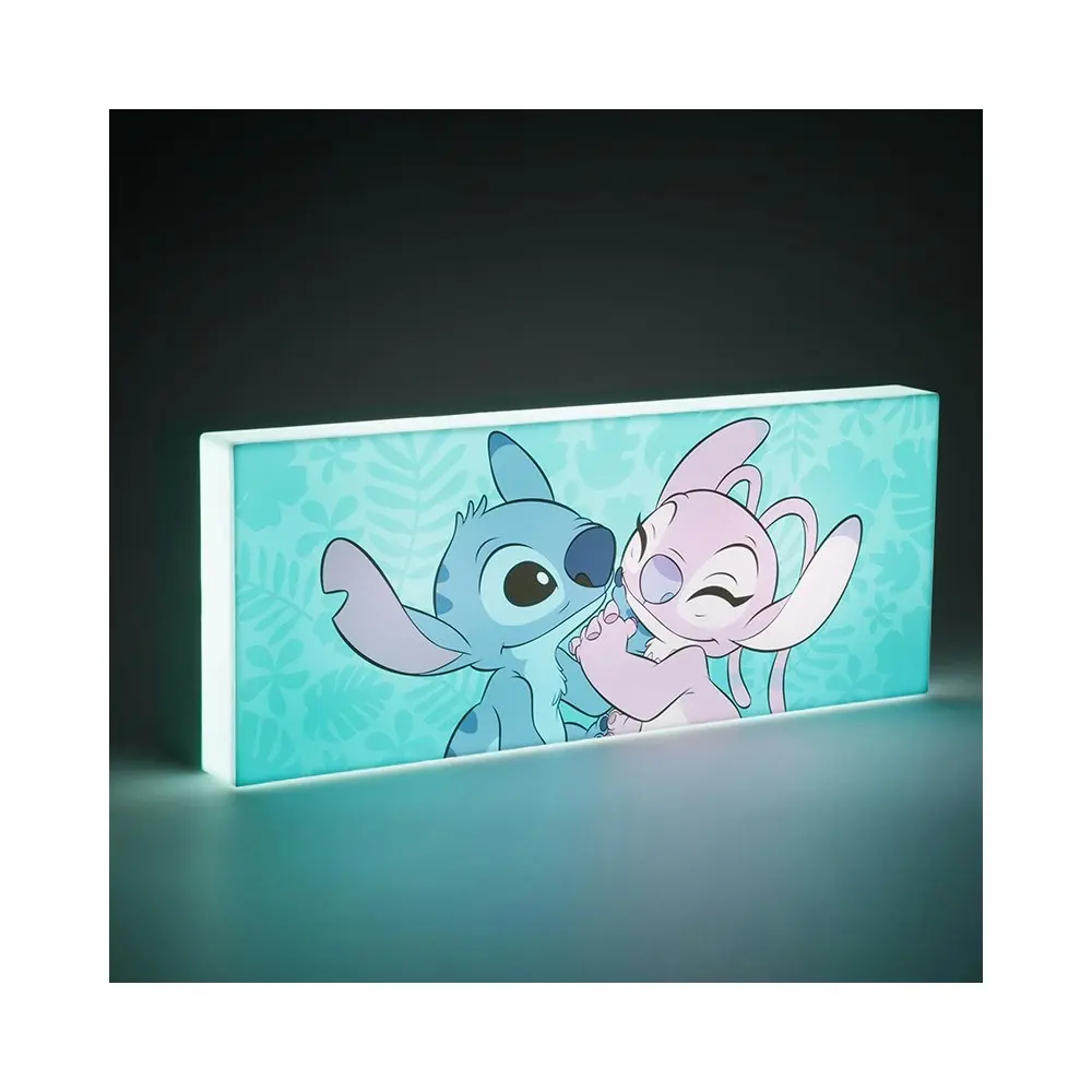 Disney Stitch & Angel Night Light Wall Mount/Freestanding Home/Bedroom Lamp