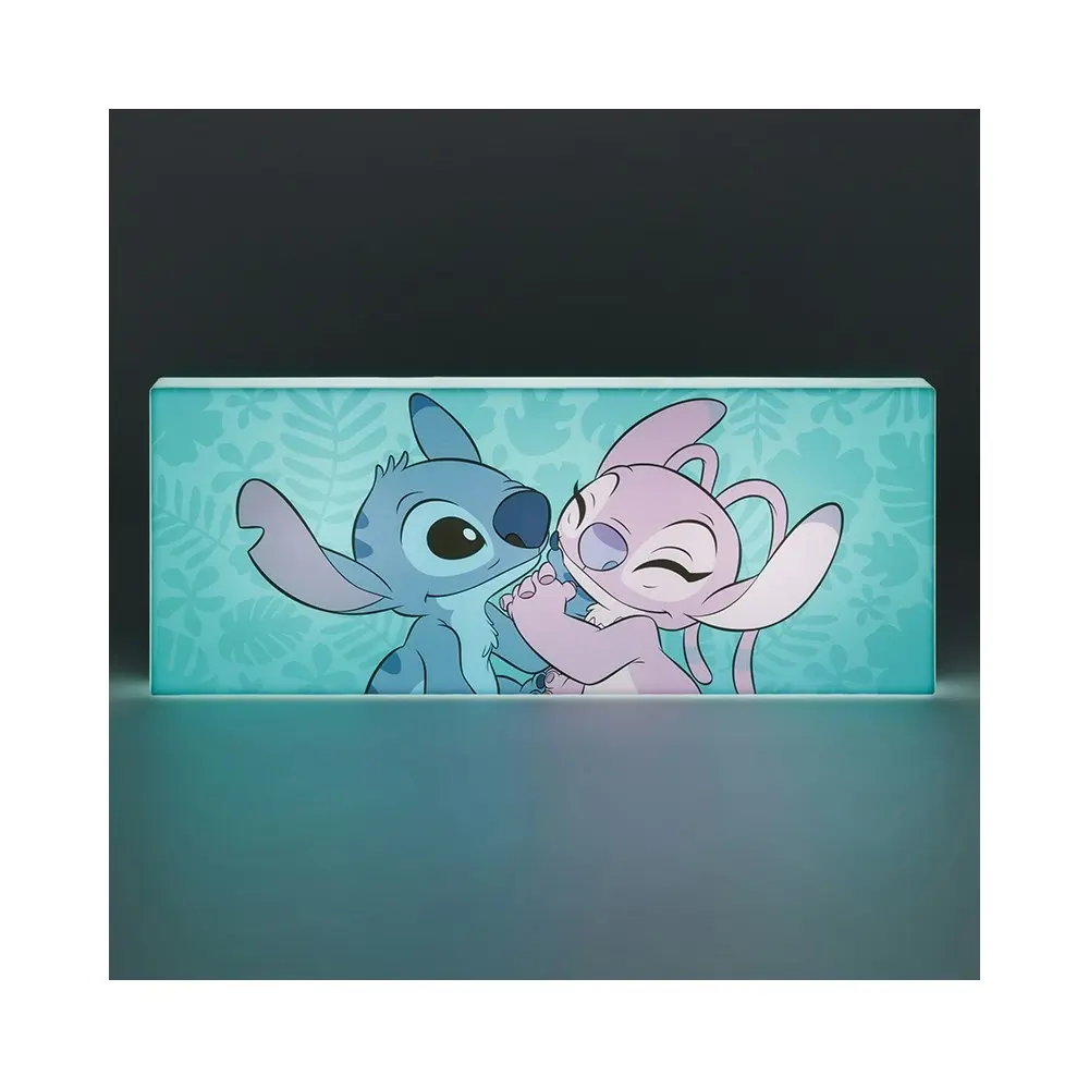 Disney Stitch & Angel Night Light Wall Mount/Freestanding Home/Bedroom Lamp