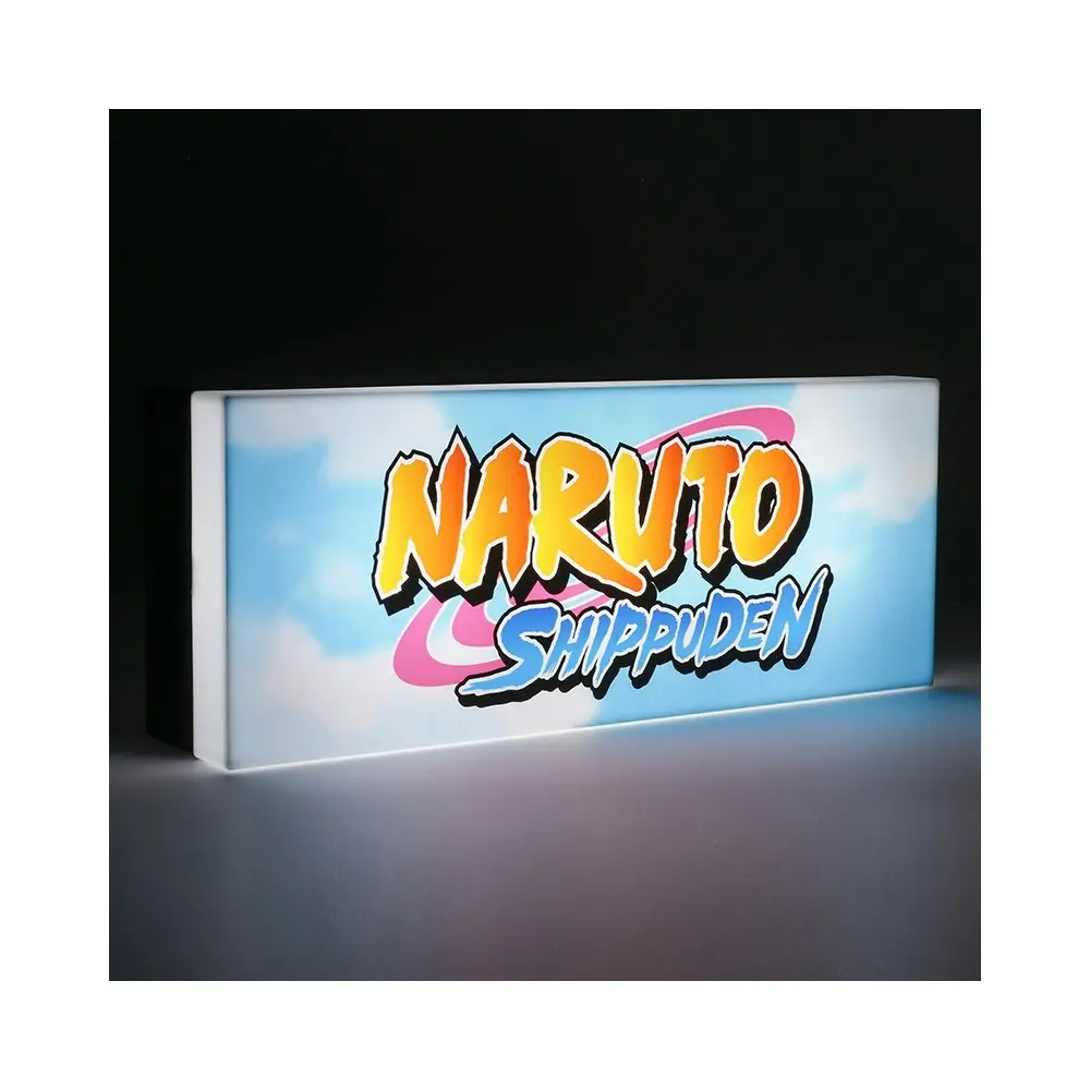 Naruto Logo Night Light Wall Mount/Freestanding Home/Bedroom Decor Lamp 30cm