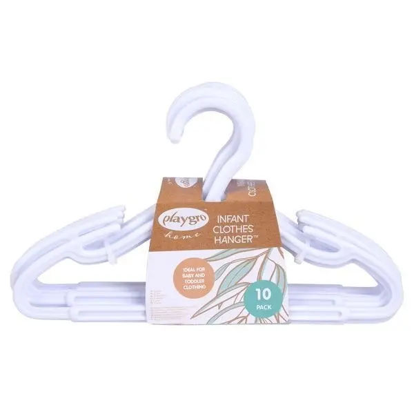 18pc Playgro Baby/Infant Sized Small Clothes Hangers Closet Organiser Storage