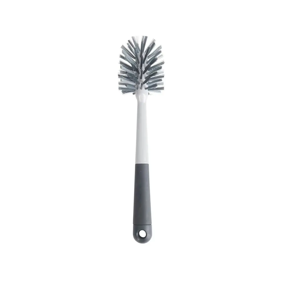 6x MasterCraft Long-Handle Bottle Brush Dishwashing Kitchen Cleaner 32cm Grey