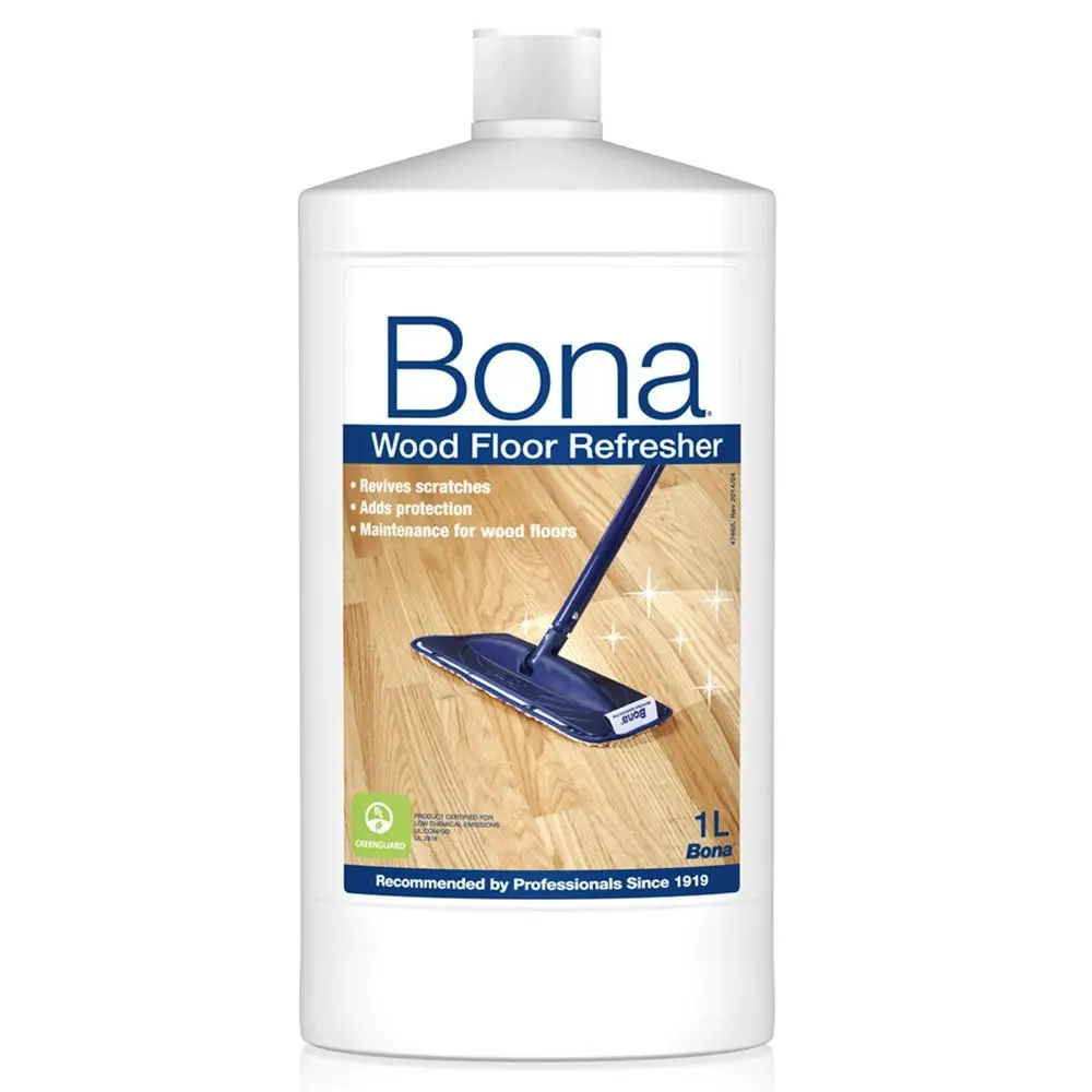 4PK Bona 1L Wood Floor Refresher Maintenance for Varnished Wooden Protection