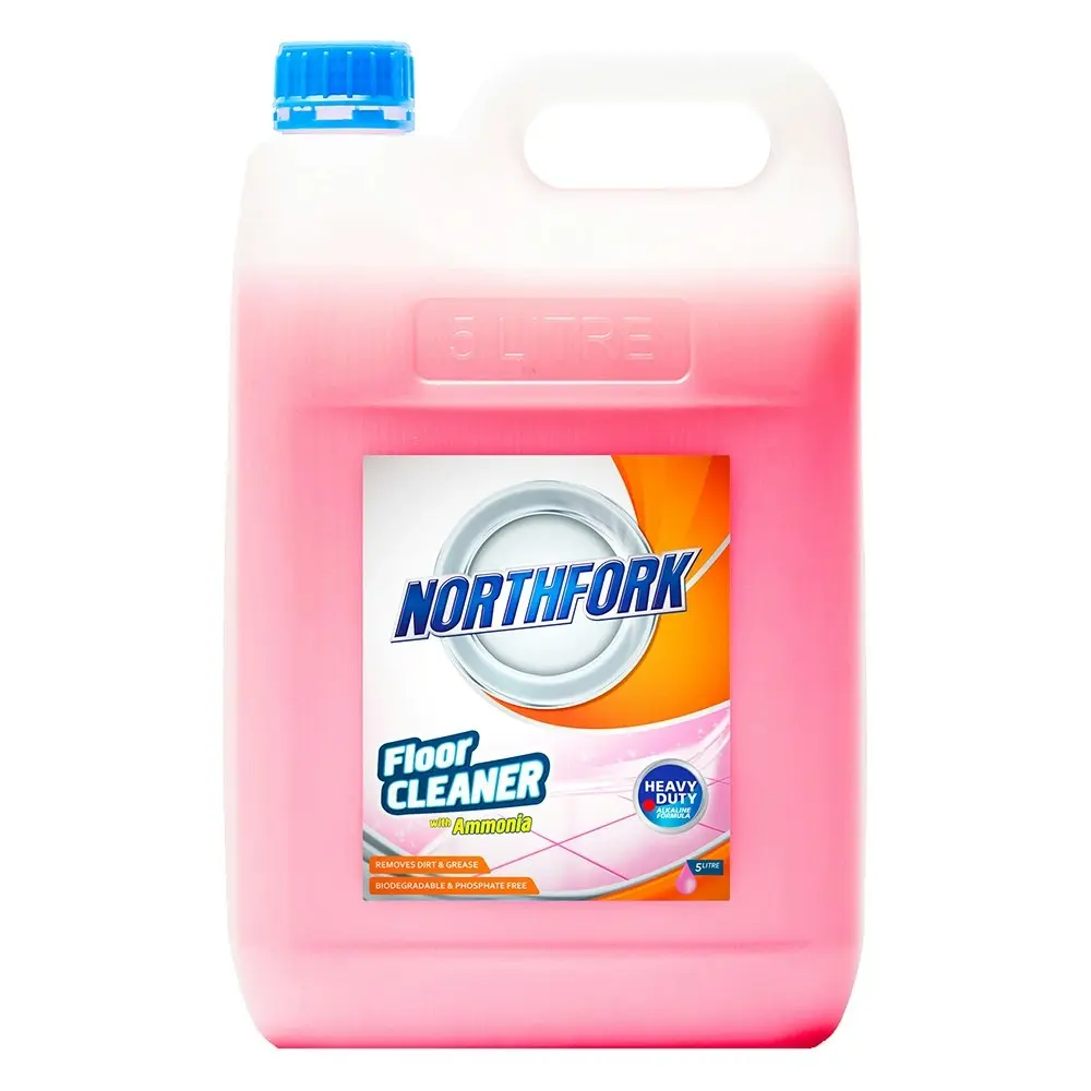 2x Northfork 5L Floor/Tiles Cleaning/Cleaner Dirt/Grease Remover w/Ammonia