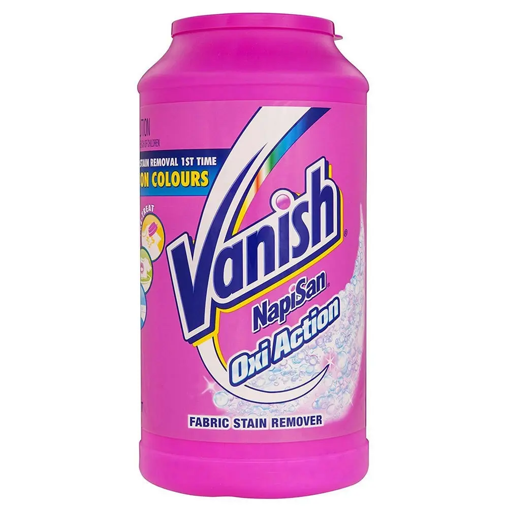 Vanish 4kg NapiSan Oxi Action Fabric Stain Remover Laundry Wash Colour Clothes