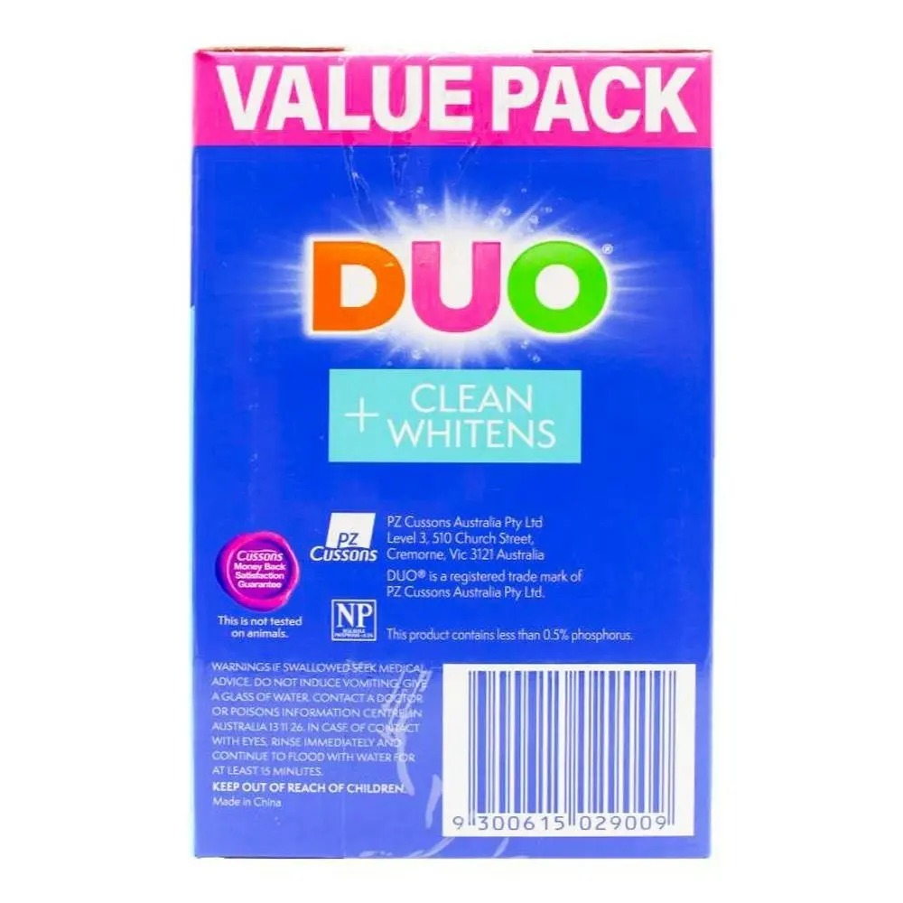 Duo Value Pack Laundry Powder Front & Top Loader Whitens Fresh Formula 5kg