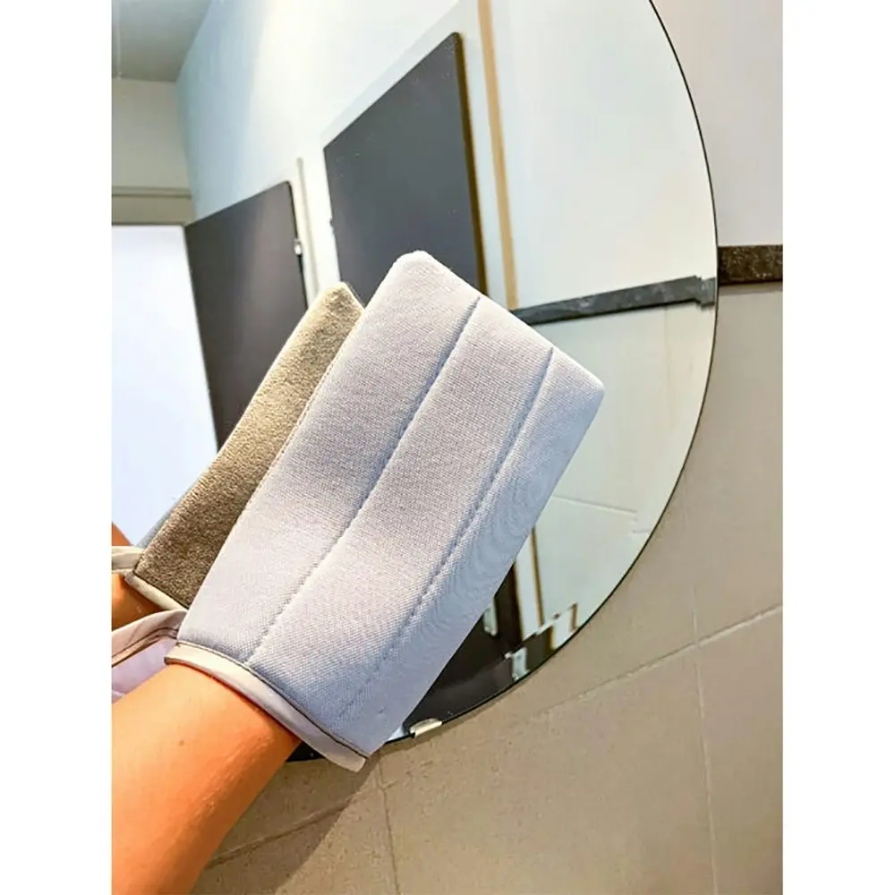 2x Hagerty Cleaning Products Microfibre Glass and Mirror Shining Hand Gloves