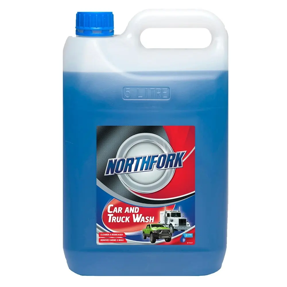 2x Northfork 5L Car & Truck Wash Liquid Cleaner/Degreaser/Grime/Bugs Remover