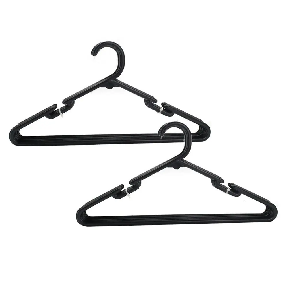 60pc Boxsweden 40cm Plastic Hanger/Storage Wardrobe Organiser for Clothes/Shirt