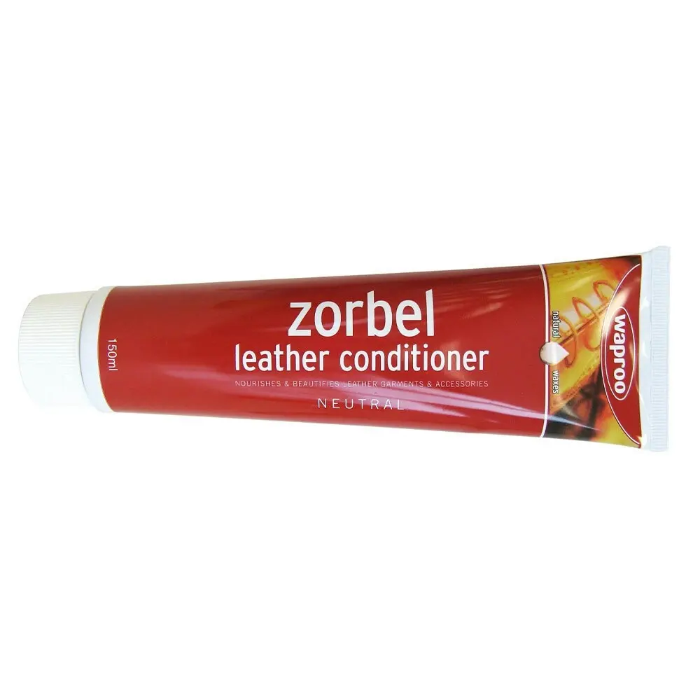 2PK Waproo Zorbel Leather Shoe/Boot Polish/Cleaner & Conditioner 150ml Tube