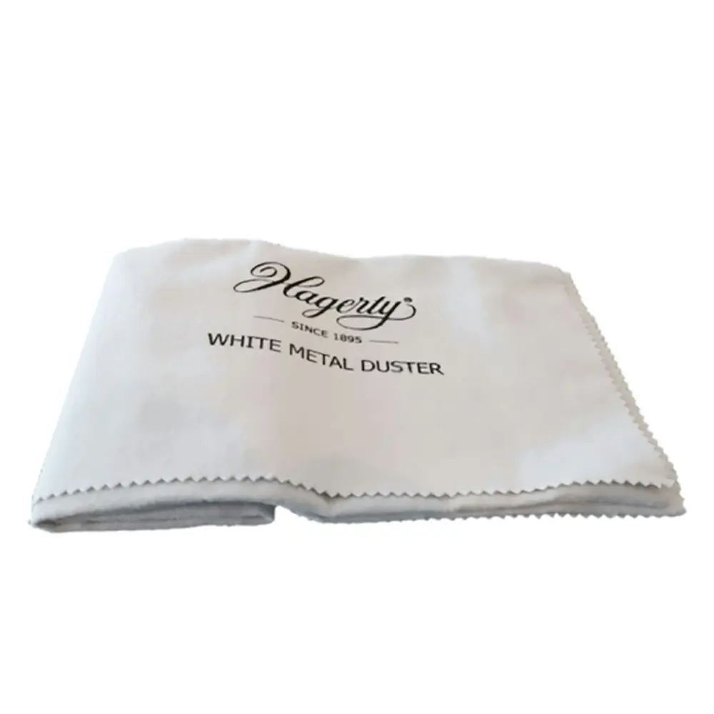 Hagerty Cleaning Products White Metal Stainless Steel Duster Wipe Cloth