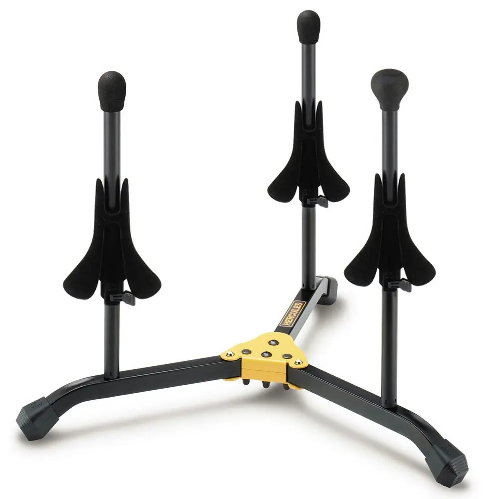 2PK Hercules Musical Instrument Stand/Holder w/Bag for Trumpet/Cornet/Flugelhorn