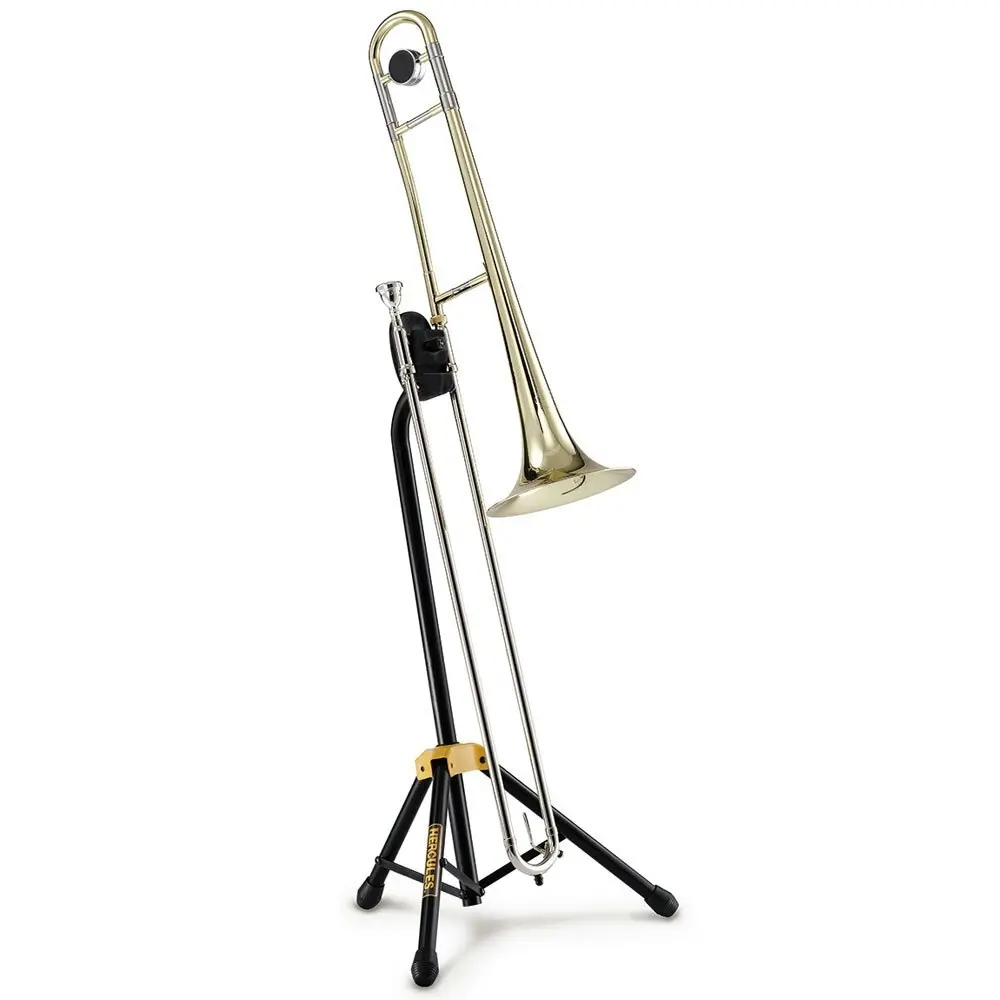 2PK Hercules Musical Instrument Tripod Base Metal Music Stand/Holder f/ Trombone