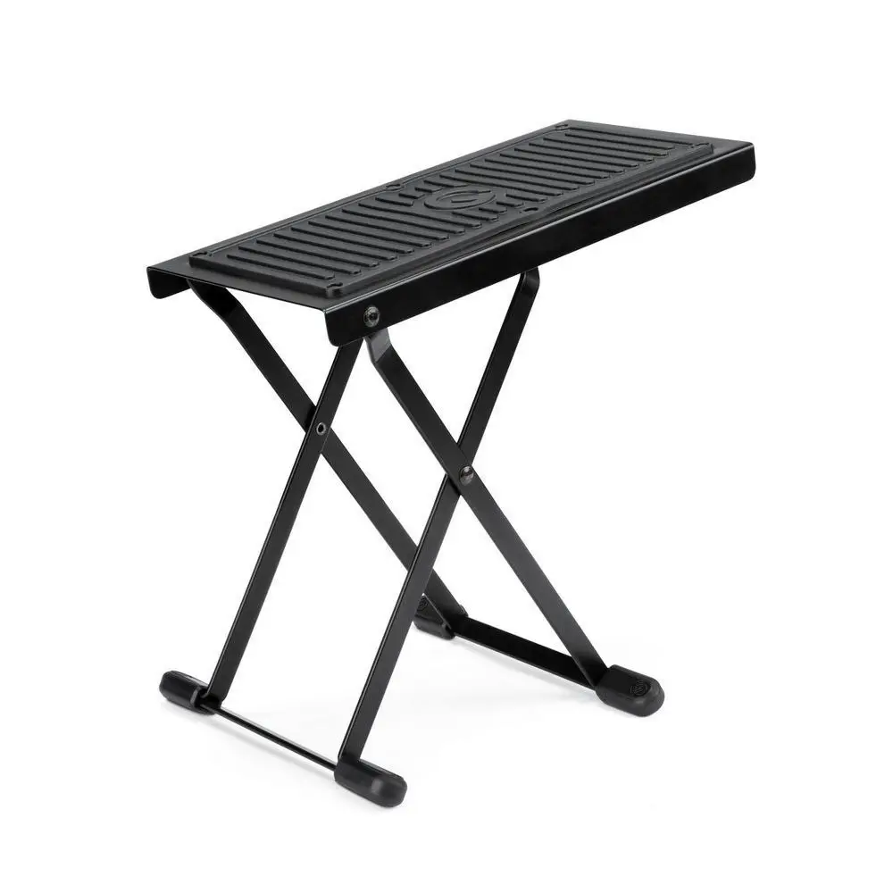 Gravity GSFB01 Height Adjustable 30cm Guitar Footrest Foldable Support Black