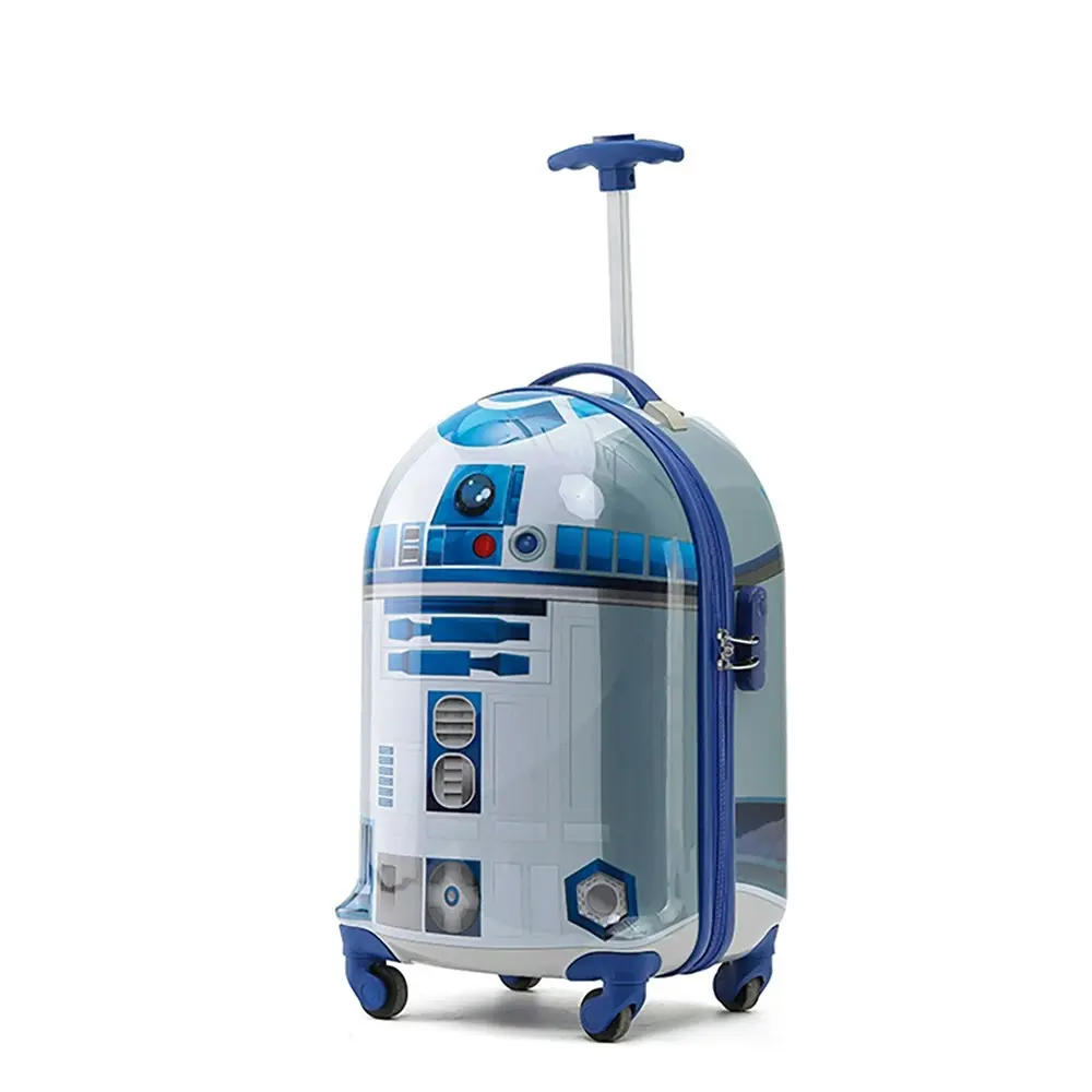 Star Wars - R2D2 Cabin Trolley 4-Wheeled Suitcase Travel Luggage Spinner Bag