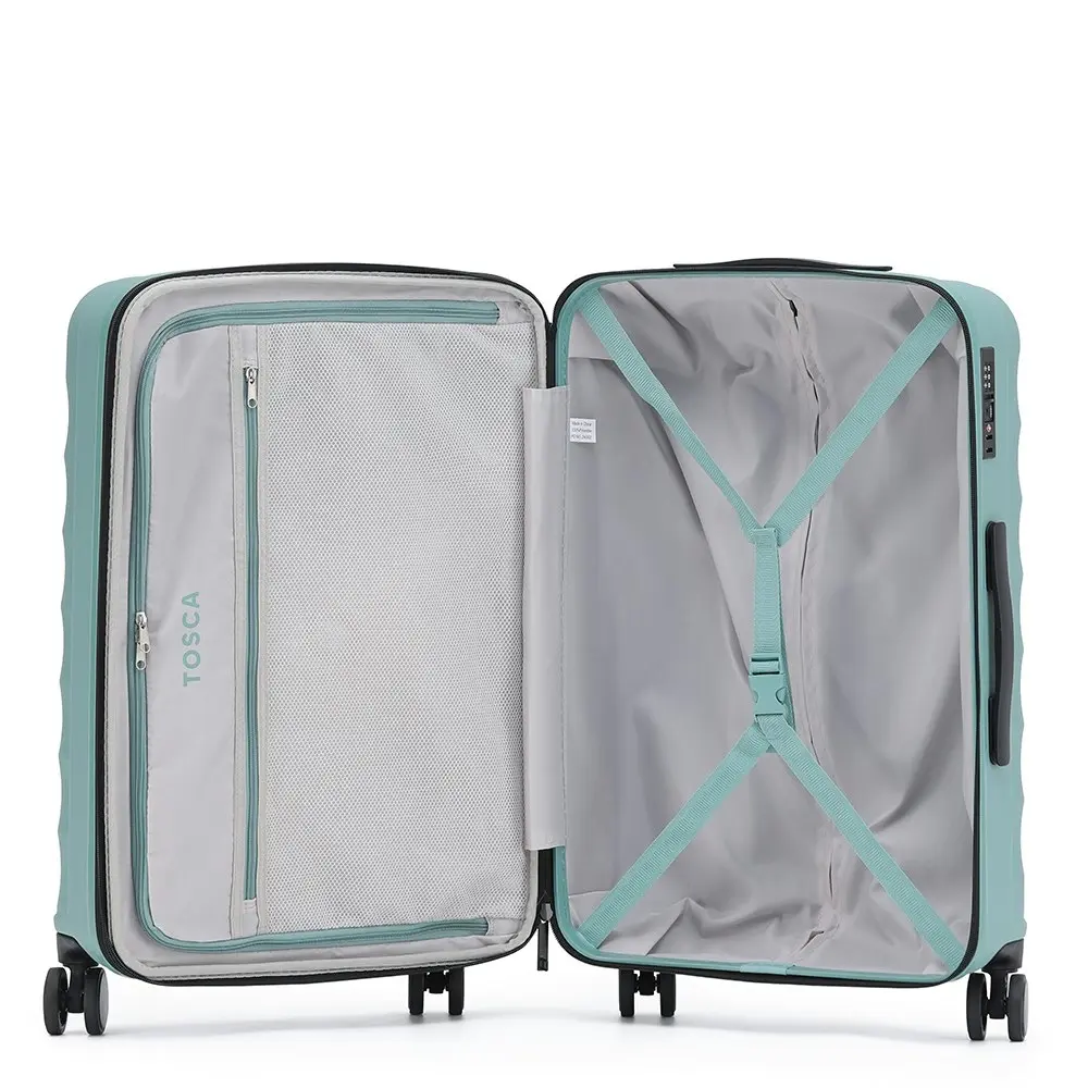 Tosca Interstellar 2.0 Hard Shell Luggage Suitcase 30" Large - Ocean Blue