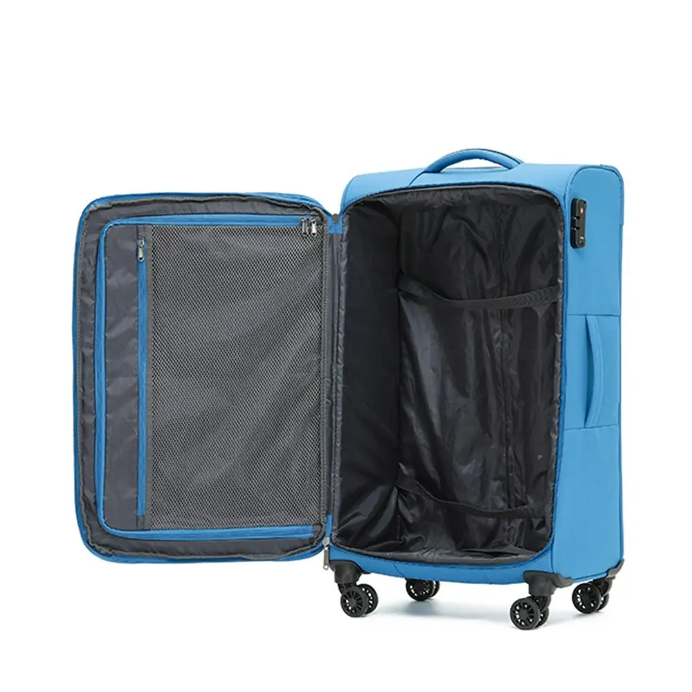 Tosca Aviator 2.0 Travel 21" Luggage/Baggage Carry On Bag Wheeled Suitcase Blue