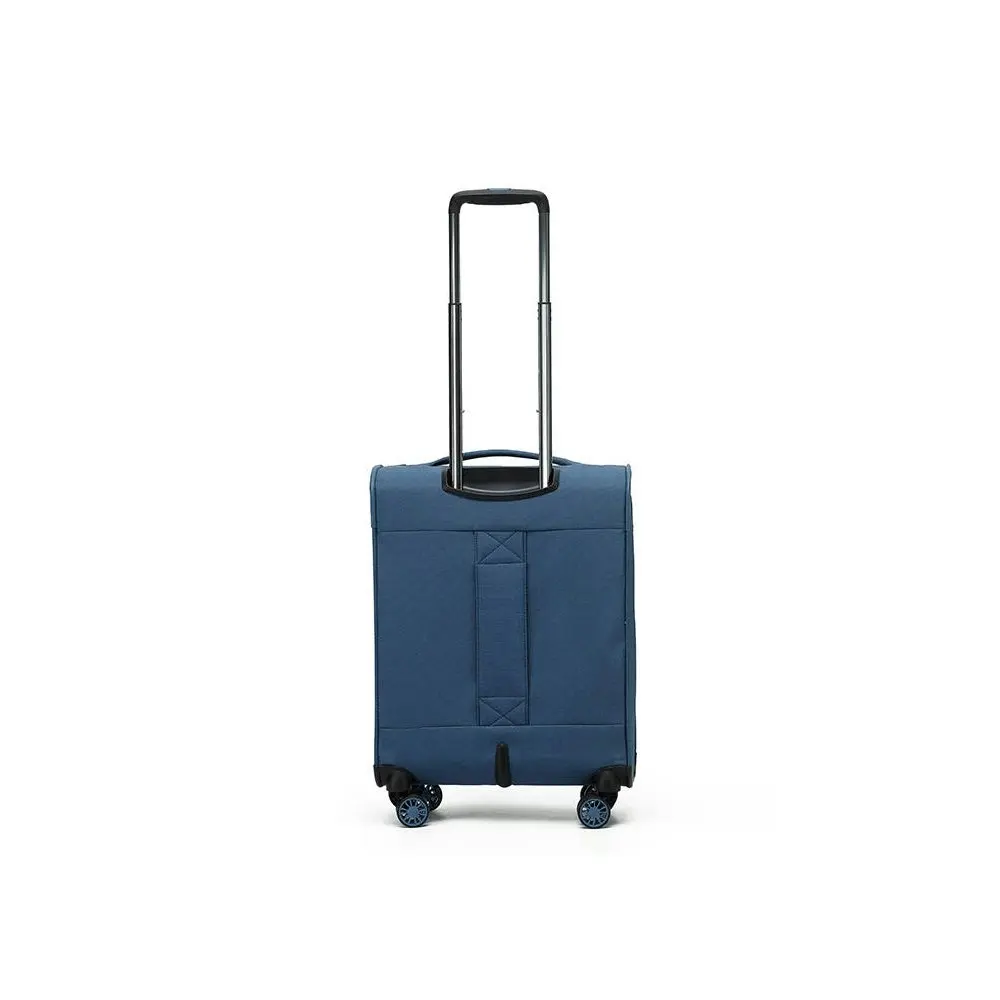 Tosca So-Lite 54cm/48L Suitcase Luggage Travel Carry On Trolley Case Blue