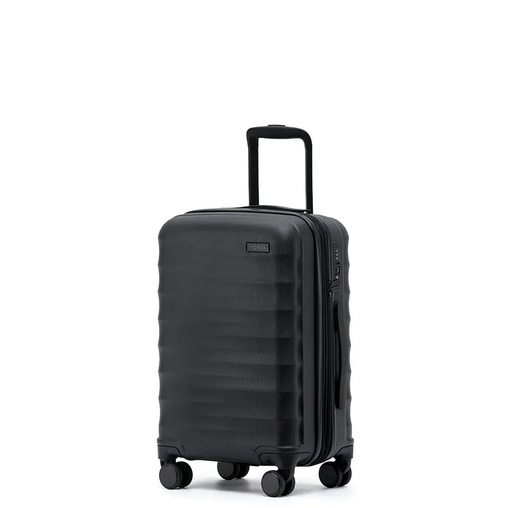 Tosca Interstellar 2.0 Hard Shell Luggage Travel Suitcase 20" Small - Black