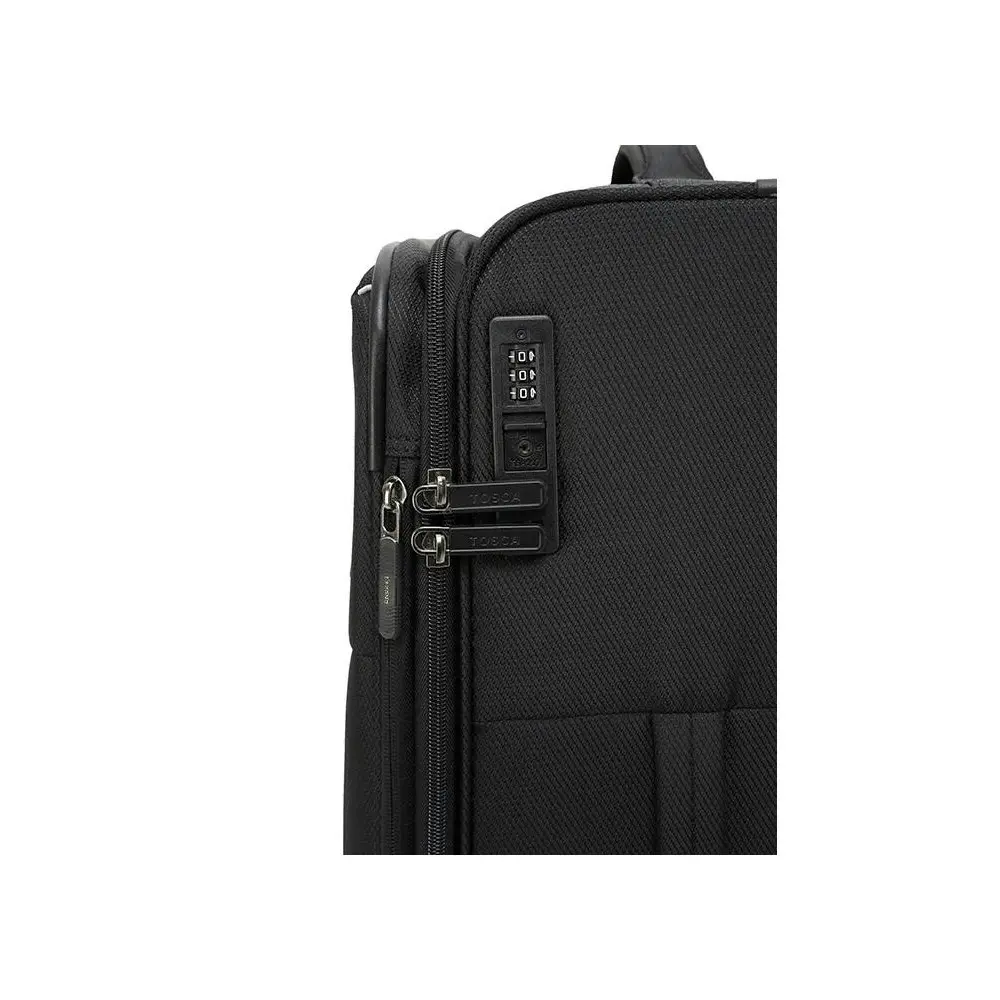 Tosca So-Lite 2-Wheeled 54cm Suitcase Luggage Travel Carry Trolley Black