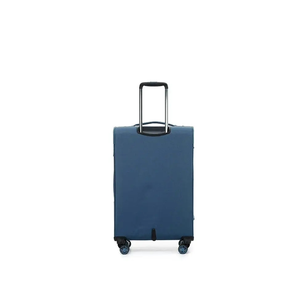 Tosca So-Lite 67cm/87L Suitcase Luggage Travel Checked Trolley Case Blue