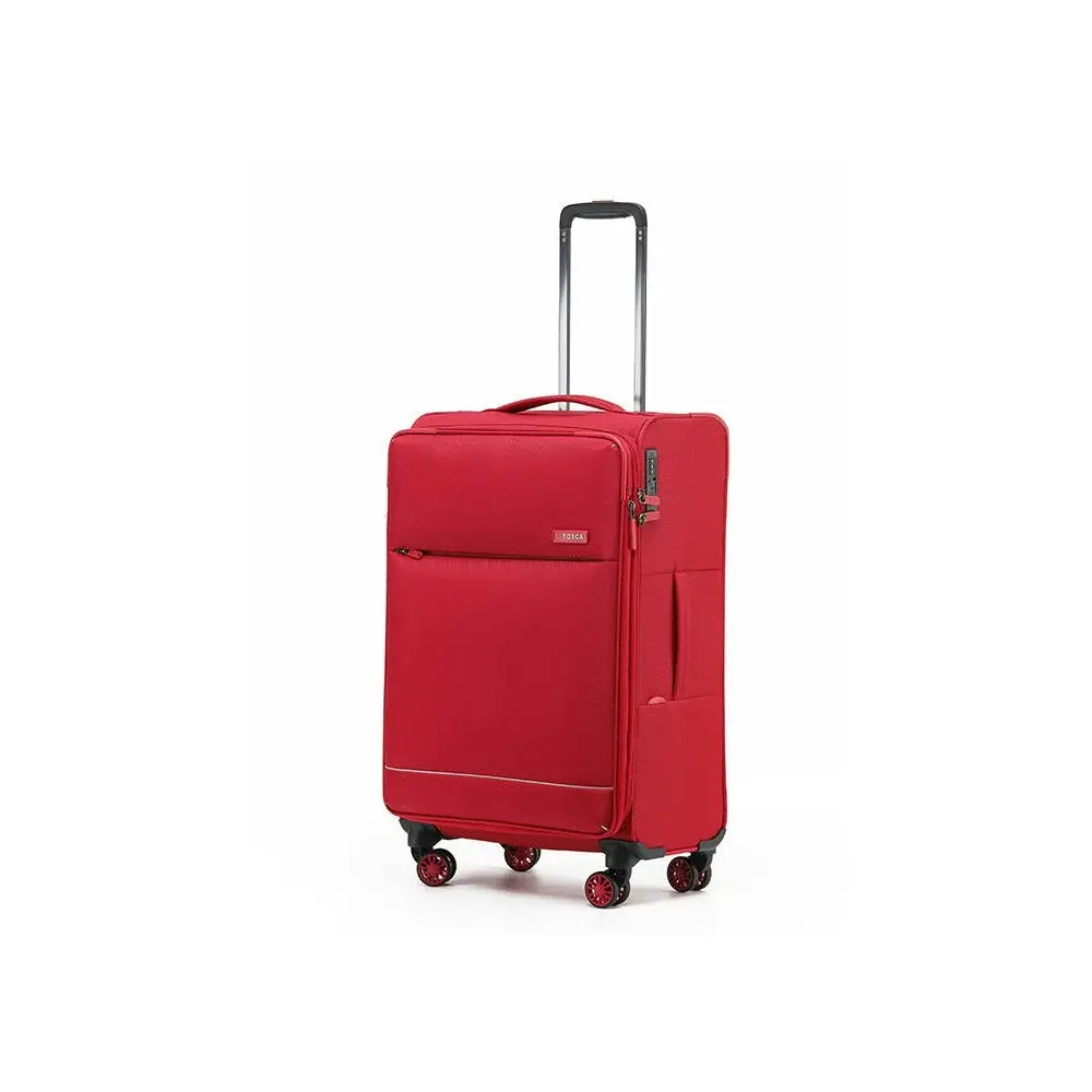 Tosca So-Lite 67cm/87L Suitcase Luggage Travel Checked Trolley Bag Case Red