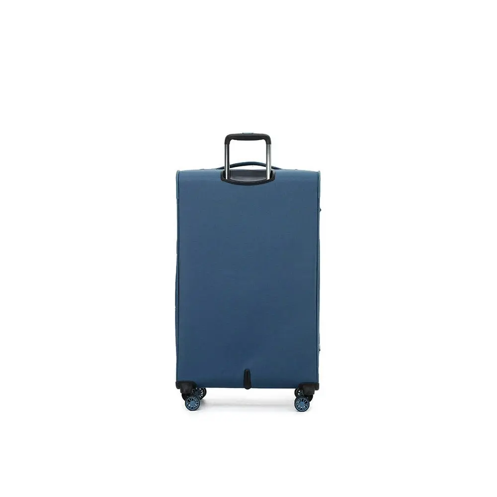 Tosca So-Lite 79cm/120L Suitcase Luggage Travel Checked Trolley Case Blue