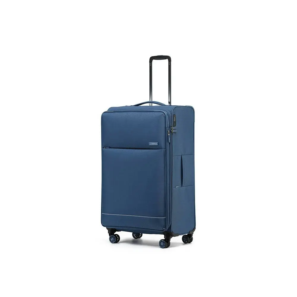 Tosca So-Lite 79cm/120L Suitcase Luggage Travel Checked Trolley Case Blue