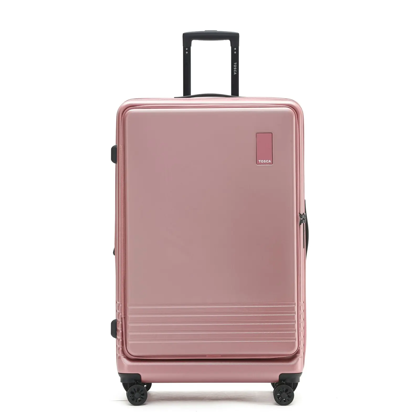 Tosca Horizon Front Lid Opening Trolley Suitcase 31" LRG & 20" SML - Dusty Rose