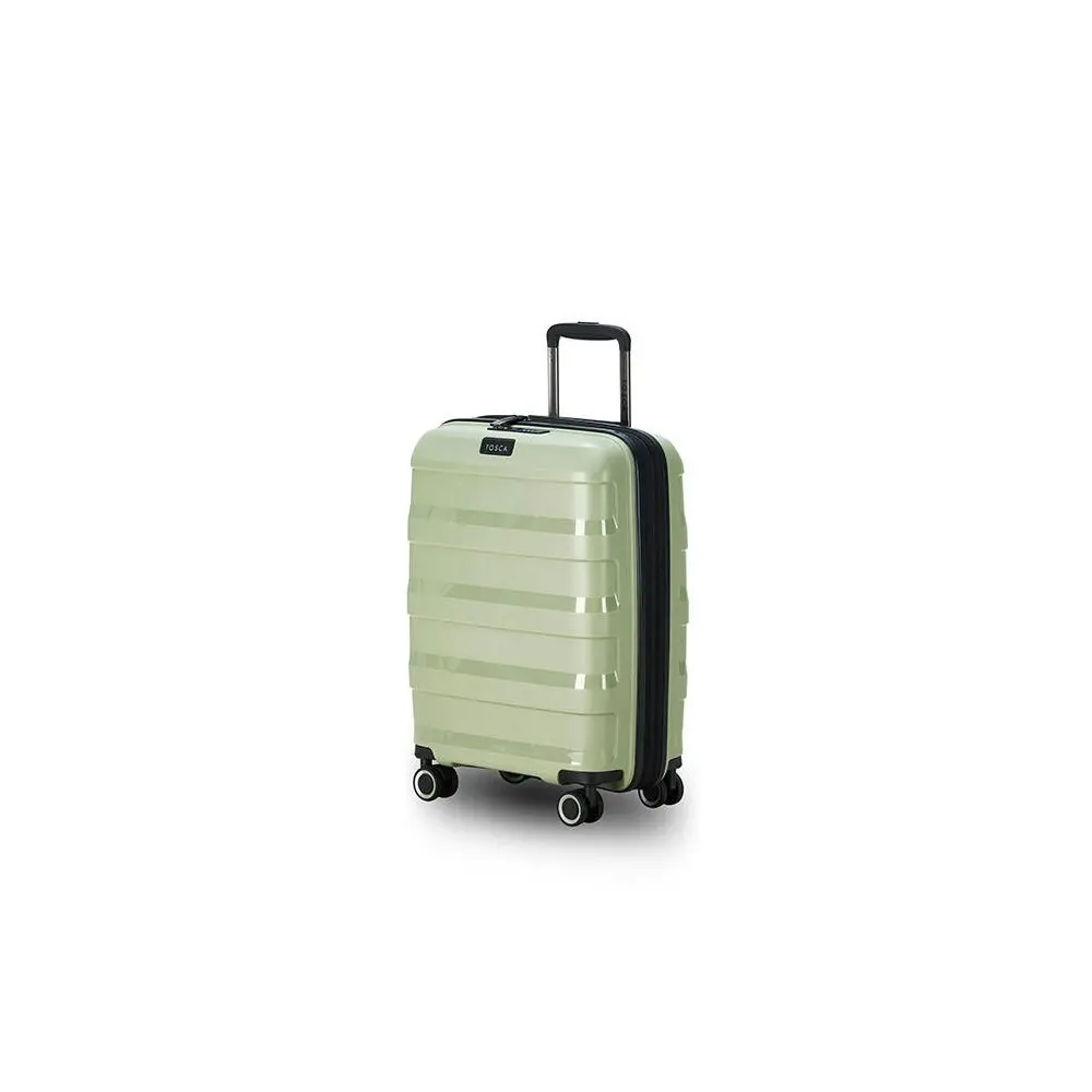 Tosca Comet PP 20" Suitcase Luggage Carry On Travel Hard Case Trolley Sage