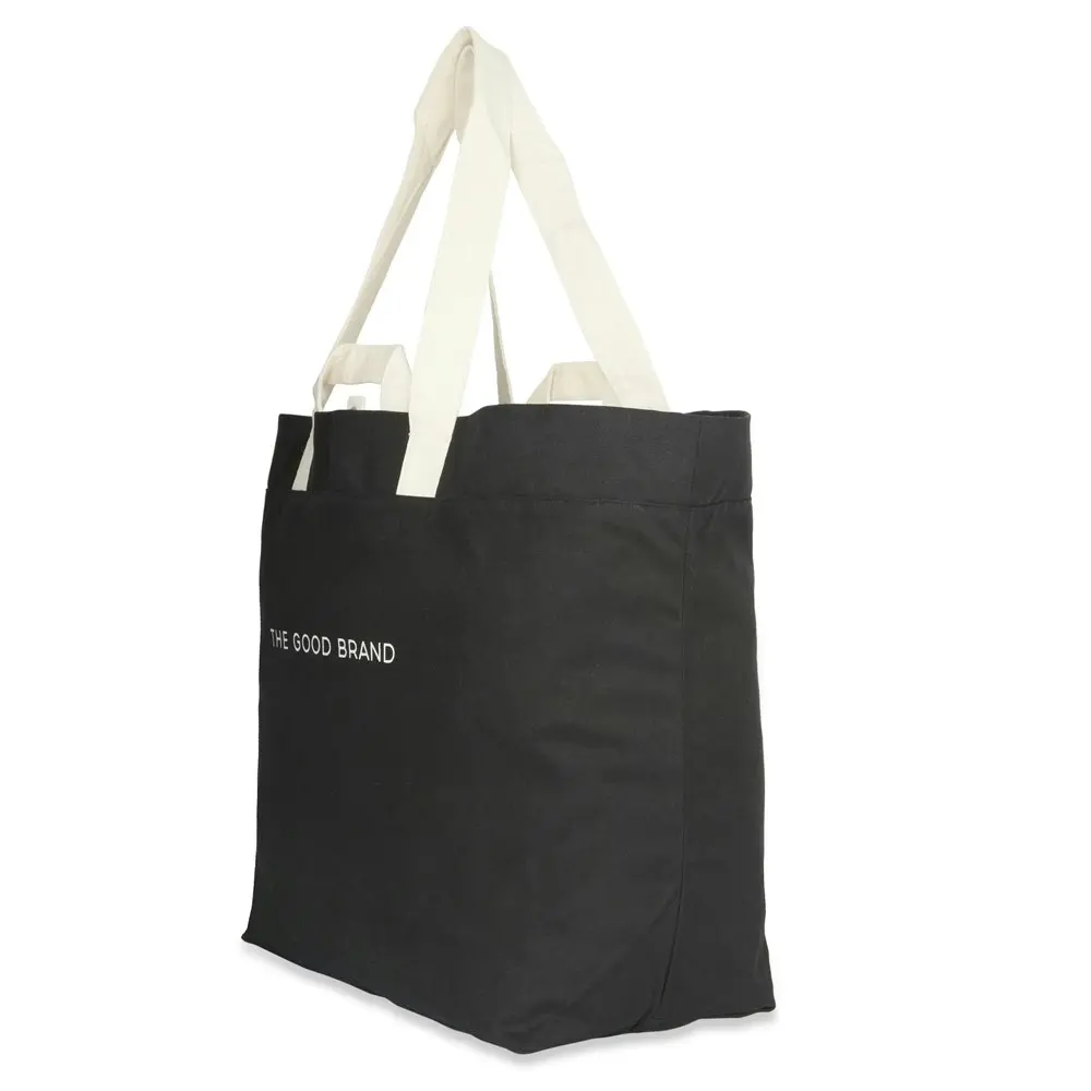 The Good Brand Women's Cotton 65cm Leisure Tote Bag/Beach Travel Handbag Black