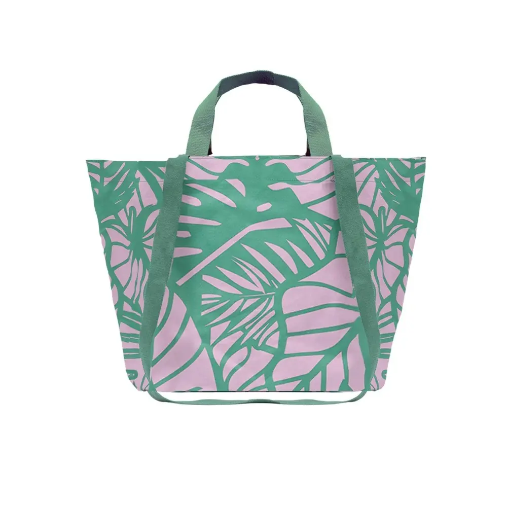 2x Splosh Beach Bliss Palms Travel Outdoor Bag Shoulder Tote Cotton 67x40cm