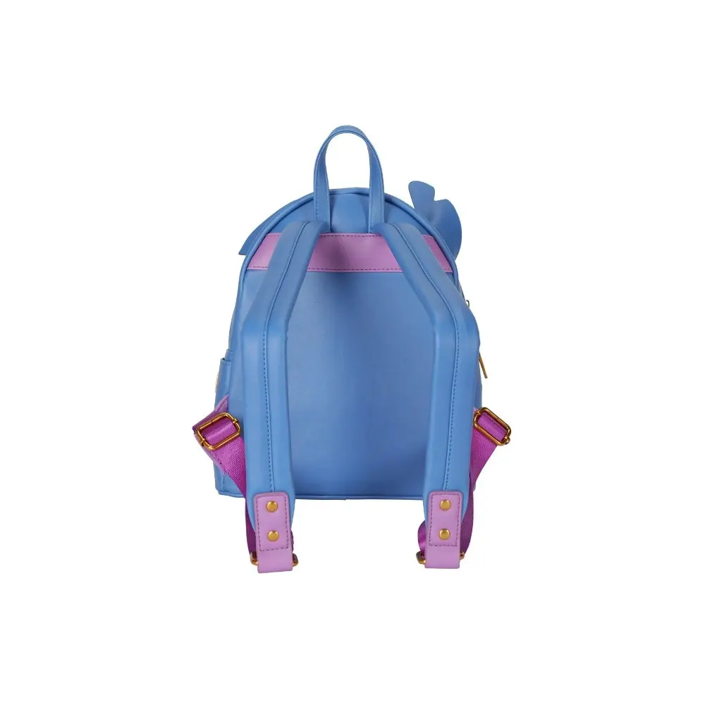 Disney Stitch PU Backpack Kids/Children School Travel Outdoor Fun Bag Blue