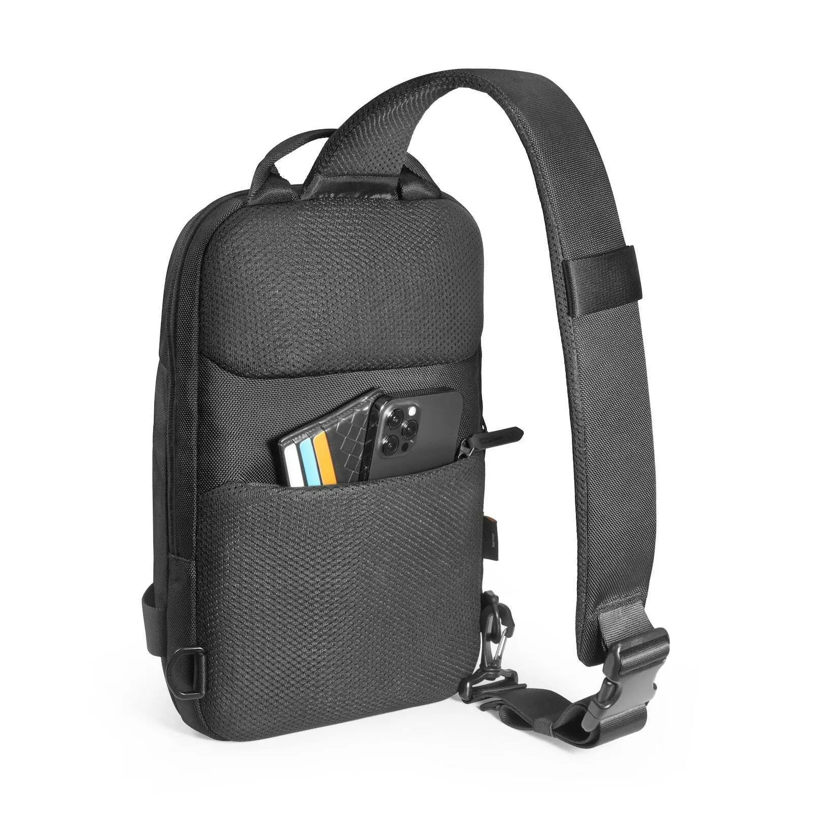 Clever Gear Tomtoc Navigator-T24 5L Sling Bag Fits 11in Apple iPad/Tablet Black