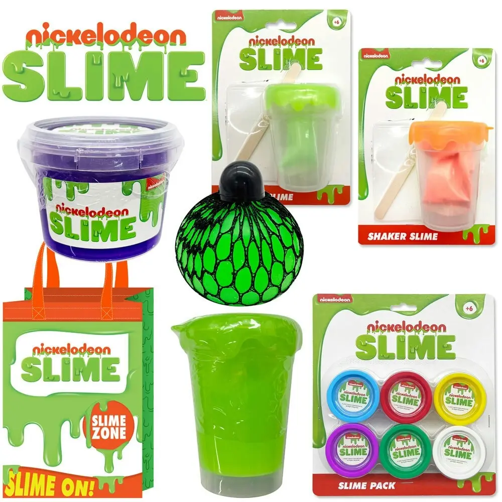 Nickelodeon Slime Party Toy Variety/Assorted Novelty Kids/Childrens Showbag